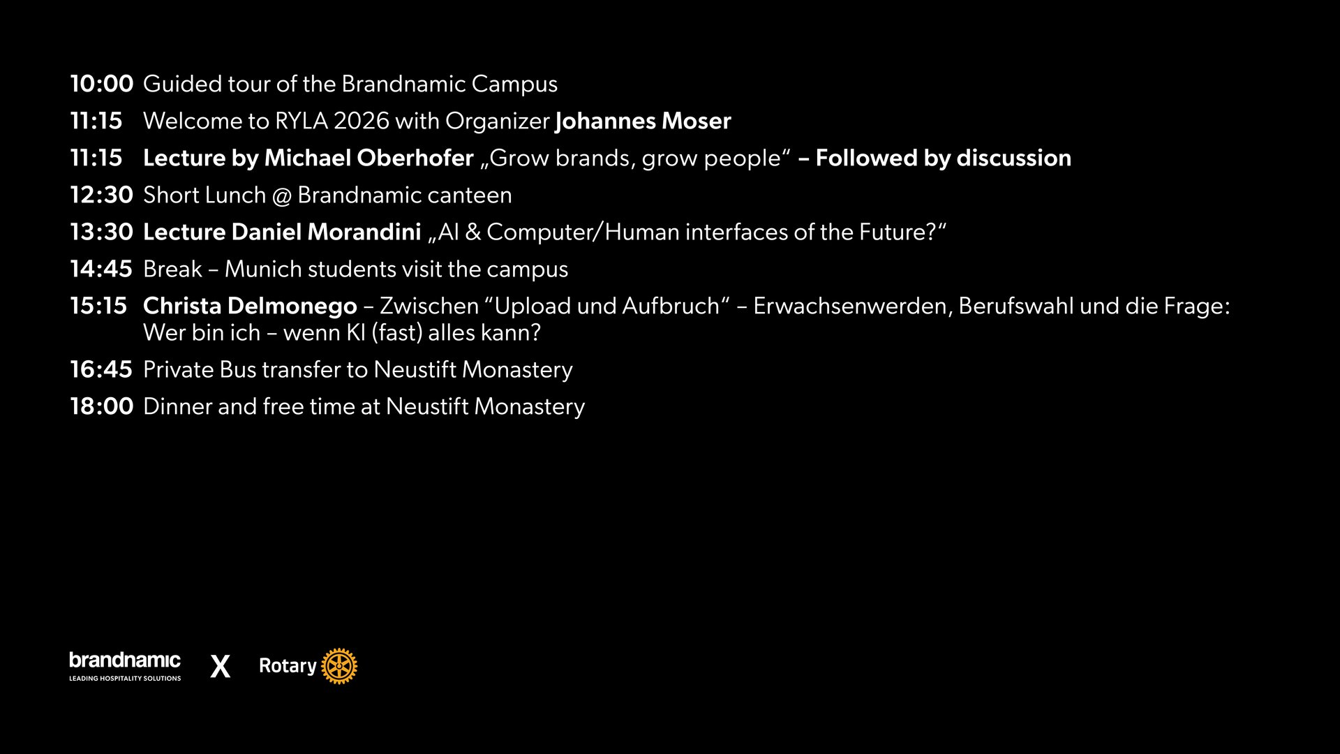 TMP Screen Querformat